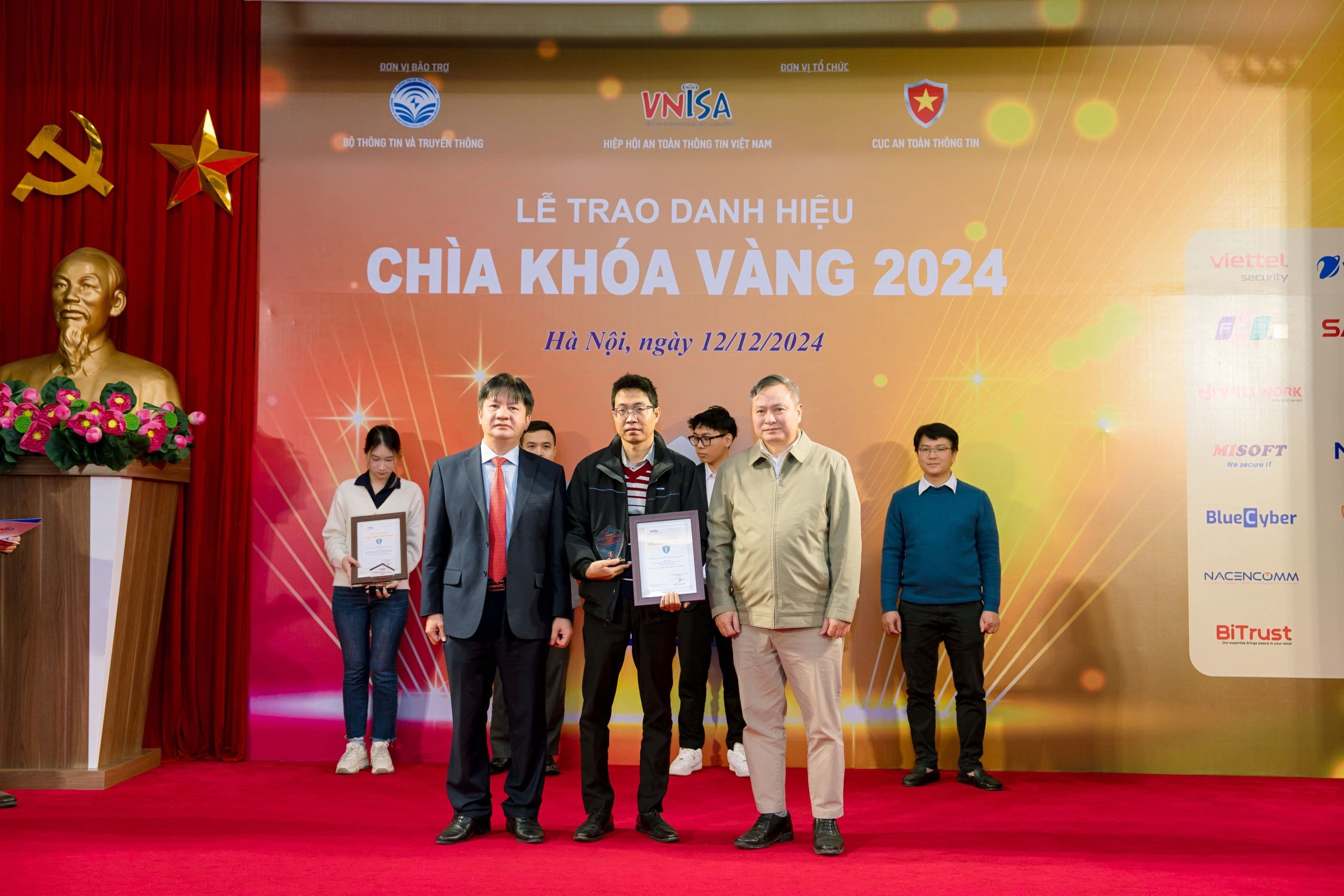 CA2 - Nacencomm vinh dự được trao tặng danh hiệu Chìa khóa vàng 2024