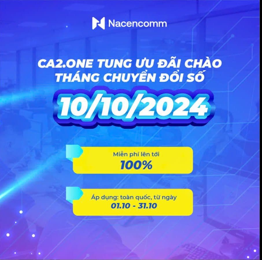 Nacencomm tiên phong đồng hành cùng Ngày Chuyển đổi số Quốc gia 10.10.2024